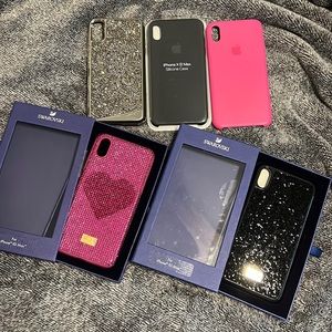 Swarovski iPhone XS Max Pink Heart Case 💕